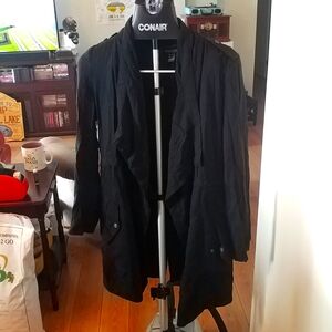 10/$10   Revamped Black Military Style Jacket M